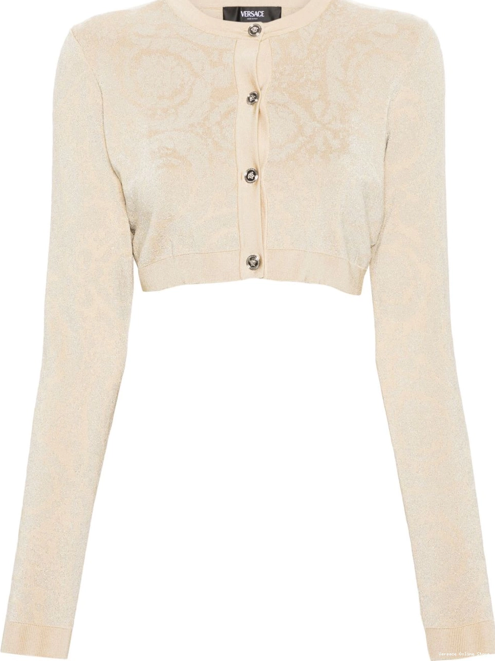 Cheap cardigan lurex Barocco Versace cropped Women 0730